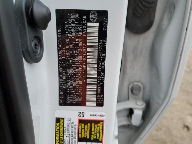 2023 TOYOTA CAMRY XLE - 4T1F11AKXPU743843