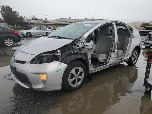 TOYOTA PRIUS 2012 silver  hybrid engine JTDKN3DU9C1603276 photo #1