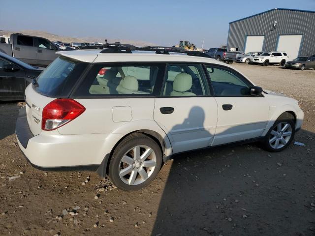 SUBARU OUTBACK 2. 2009 white 4dr spor gas 4S4BP61C397331350 photo #4