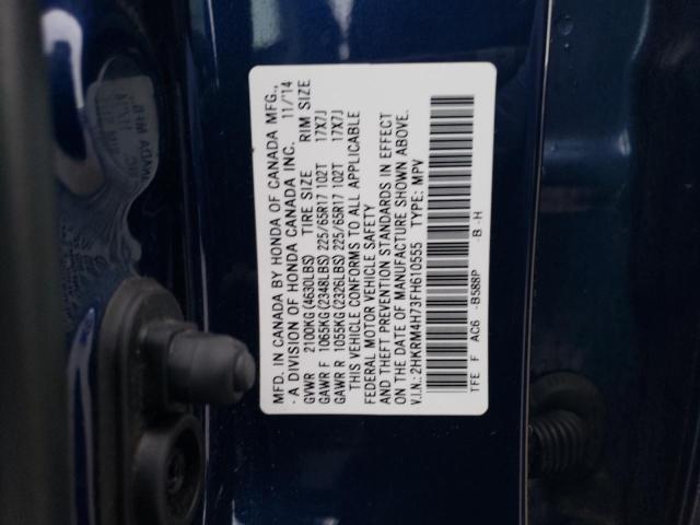 2015 HONDA CR-V EXL - 2HKRM4H73FH610555