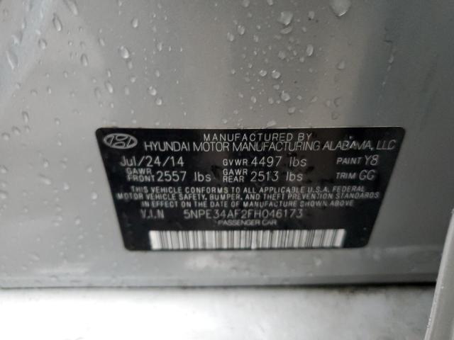 2015 HYUNDAI SONATA SPO - 5NPE34AF2FH046173