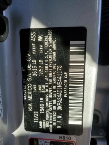 2022 KIA RIO LX - 3KPA24AD1NE441173