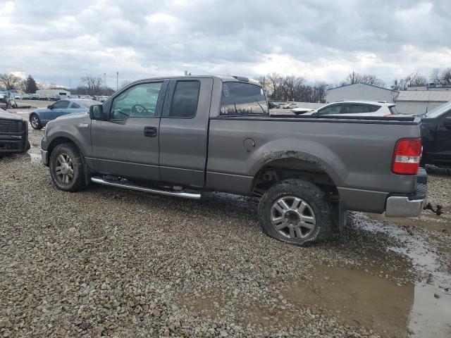 FORD F150 2008 gray  gas 1FTRX14W78FB28672 photo #3