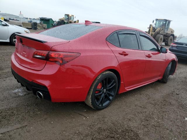 ACURA TLX TECH+A 2018 red  gas 19UUB3F62JA004914 photo #4