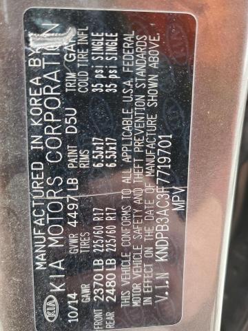 2015 KIA SPORTAGE L - KNDPB3AC3F7719701