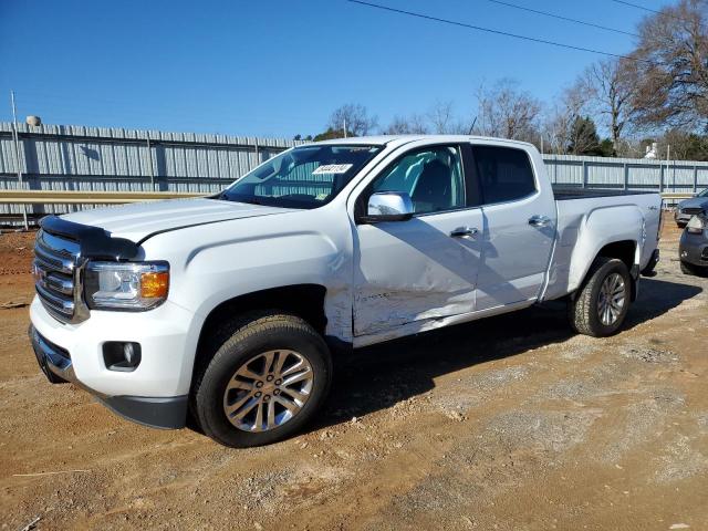 GMC CANYON SLT 2017 white  gas 1GTG6DEN6H1281946 photo #1