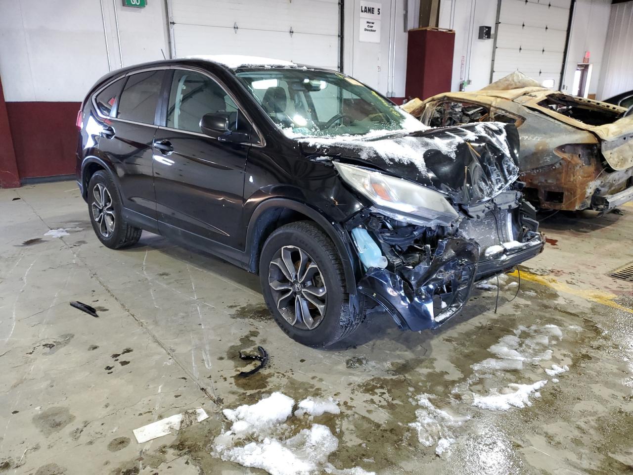 Lot #3036942795 2015 HONDA CR-V LX