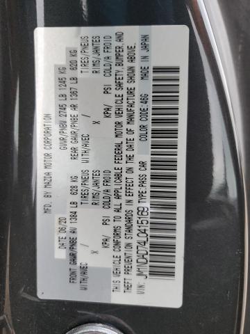 2020 MAZDA MX-5 MIATA - JM1NDAD74L0415169