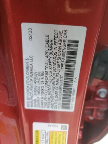 2023 ACURA TLX TECH A - 19UUB5F58PA001737