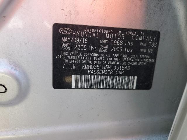 2017 HYUNDAI ELANTRA GT - KMHD35LH5HU351543