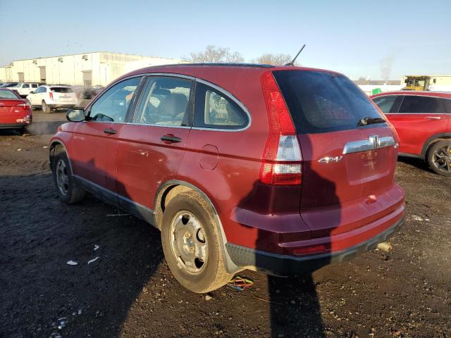 HONDA CR-V LX 2011 red 4dr spor gas JHLRE4H34BC012879 photo #3