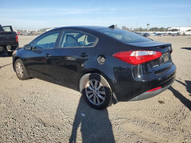 KIA FORTE LX 2014 black sedan 4d gas KNAFX4A65E5101493 photo #3