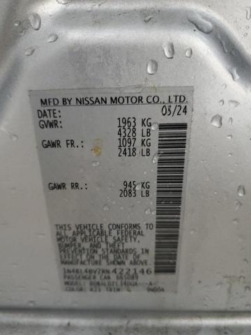 VIN 1N4BL4BV2RN422146 2024 NISSAN ALTIMA no.13