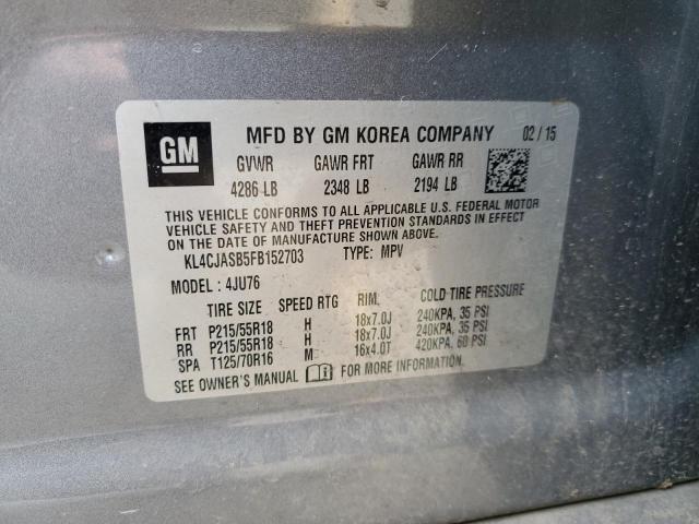 2015 BUICK ENCORE - KL4CJASB5FB152703