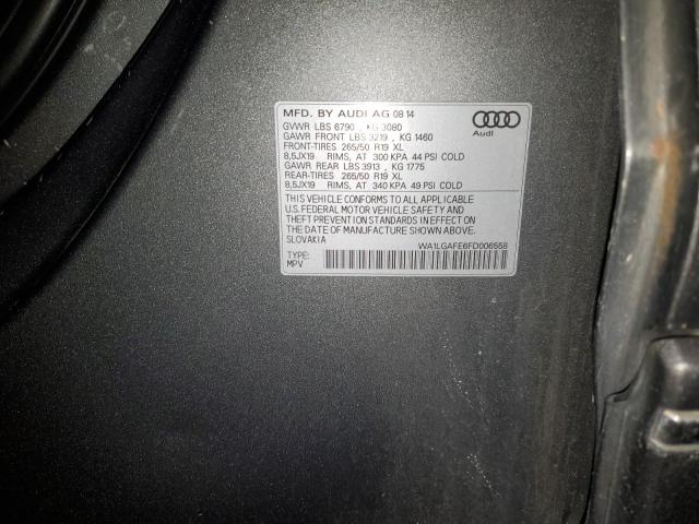 VIN WA1LGAFE6FD006558 2015 AUDI Q7 no.13