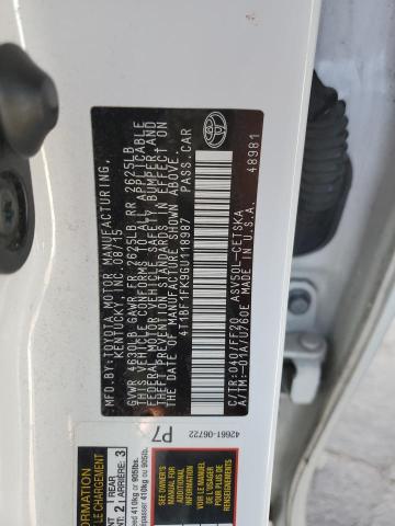 2016 TOYOTA CAMRY LE - 4T1BF1FK9GU118987