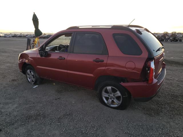 KIA SPORTAGE L 2010 red  gas KNDKG3A42A7711795 photo #3