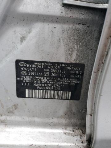 2015 HYUNDAI ELANTRA SE - KMHDH4AE3FU378757