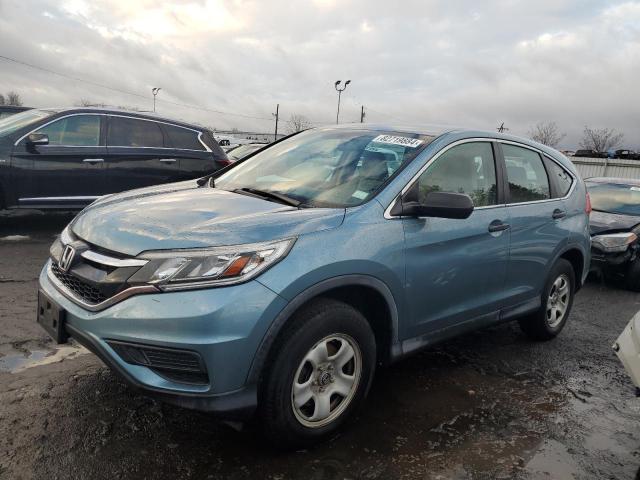 HONDA CR-V LX 2015 blue  gas 2HKRM3H31FH547348 photo #1