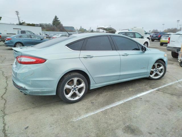 FORD FUSION SE 2013 turquoise  hybrid engine 3FA6P0LU3DR318162 photo #4