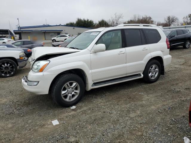 LEXUS GX 470 2006 white  gas JTJBT20X660104216 photo #1