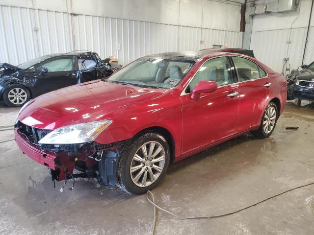 LEXUS ES 350 2009 red  gas JTHBJ46G992277103 photo #1
