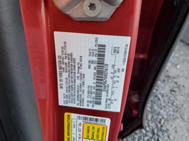2018 FORD FUSION S - 3FA6P0G70JR276131