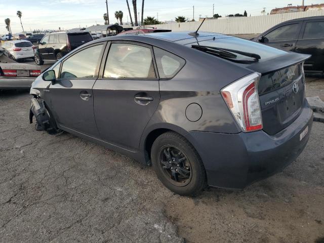 TOYOTA PRIUS 2012 gray  hybrid engine JTDKN3DU2C1491579 photo #3