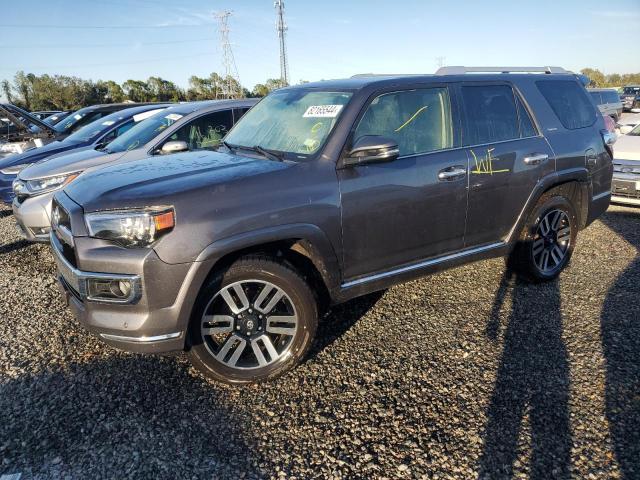 TOYOTA 4RUNNER SR 2018 gray  gas JTEBU5JR3J5513945 photo #1