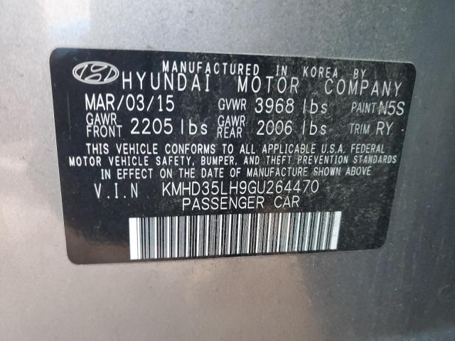 2016 HYUNDAI ELANTRA GT - KMHD35LH9GU264470