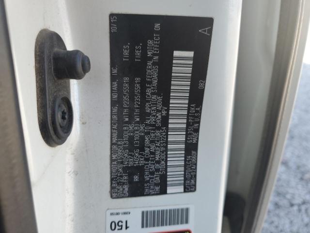 2015 TOYOTA SIENNA XLE - 5TDDK3DC1FS122454