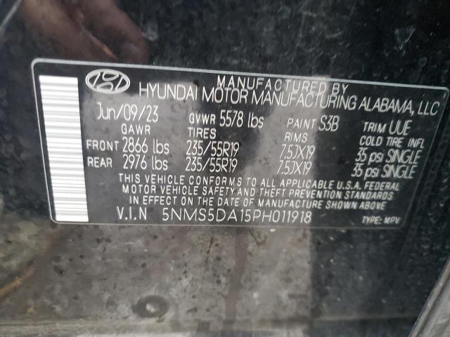 2023 HYUNDAI SANTA FE L - 5NMS5DA15PH011918
