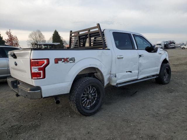 FORD F150 SUPER 2019 white  gas 1FTEW1E43KKE31655 photo #4