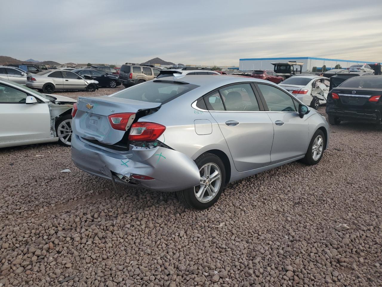 Lot #3028660283 2017 CHEVROLET CRUZE LT