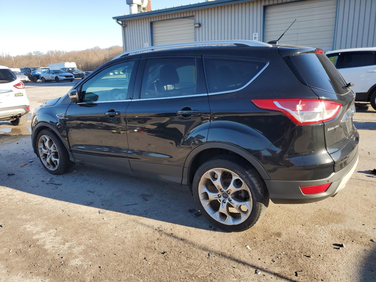 Lot #3027095811 2014 FORD ESCAPE TIT