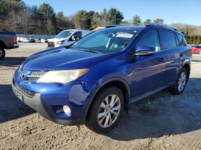 TOYOTA RAV4 LIMIT 2014 blue  gas 2T3DFREV7EW218304 photo #1