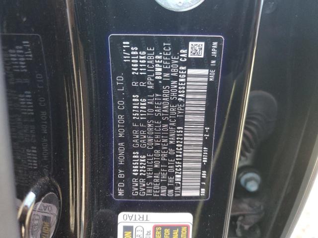 2018 HONDA CLARITY JHMZC5F1XJC022159