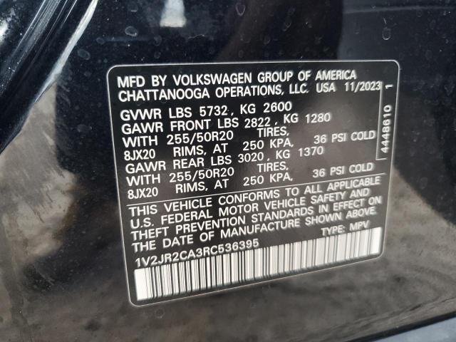 VIN 1V2JR2CA3RC536395 2024 VOLKSWAGEN ATLAS no.13