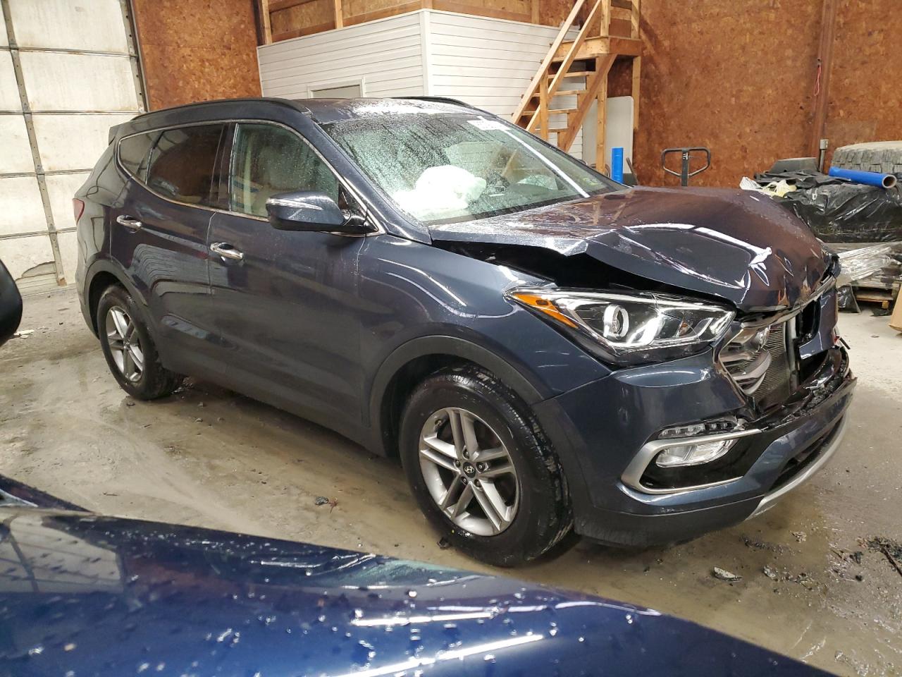 Lot #3030726098 2017 HYUNDAI SANTA FE S