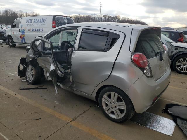 CHEVROLET SPARK 1LT 2014 silver  gas KL8CD6S96EC562578 photo #3