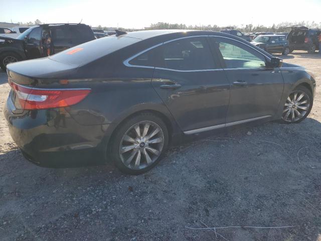 HYUNDAI AZERA GLS 2012 black  gas KMHFH4JG0CA161867 photo #4