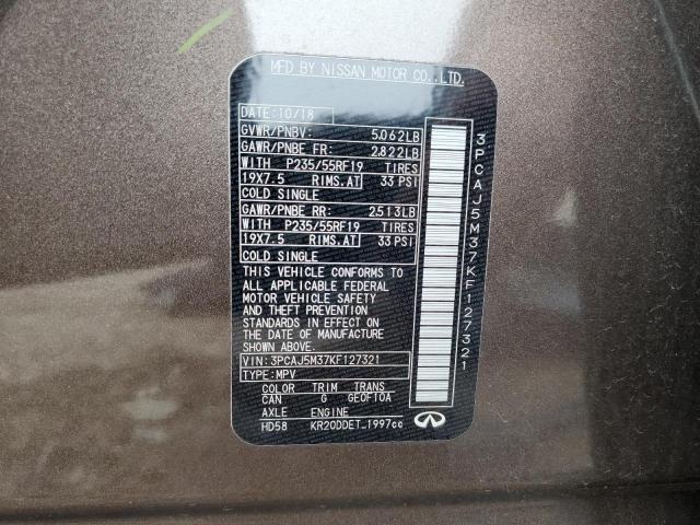 2019 INFINITI QX50 ESSEN - 3PCAJ5M37KF127321