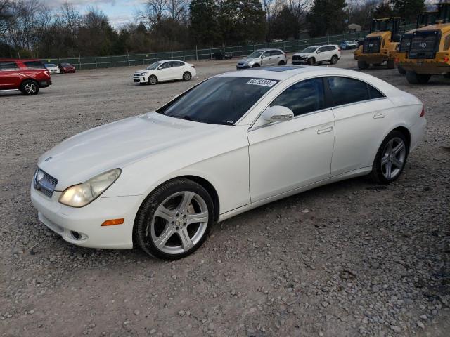 MERCEDES-BENZ CLS 500C 2006 white  gas WDDDJ75X46A021861 photo #1