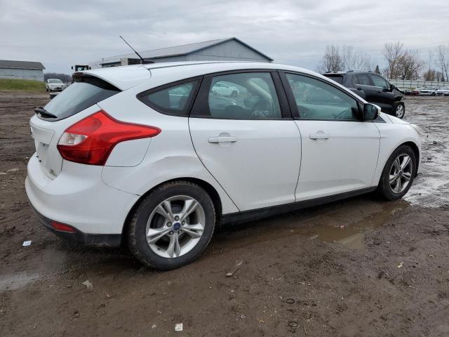 FORD FOCUS SE 2014 white hatchbac gas 1FADP3K29EL186677 photo #4