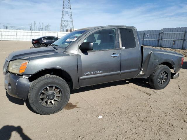 NISSAN TITAN XE 2006 charcoal  gas 1N6AA06A36N523605 photo #1