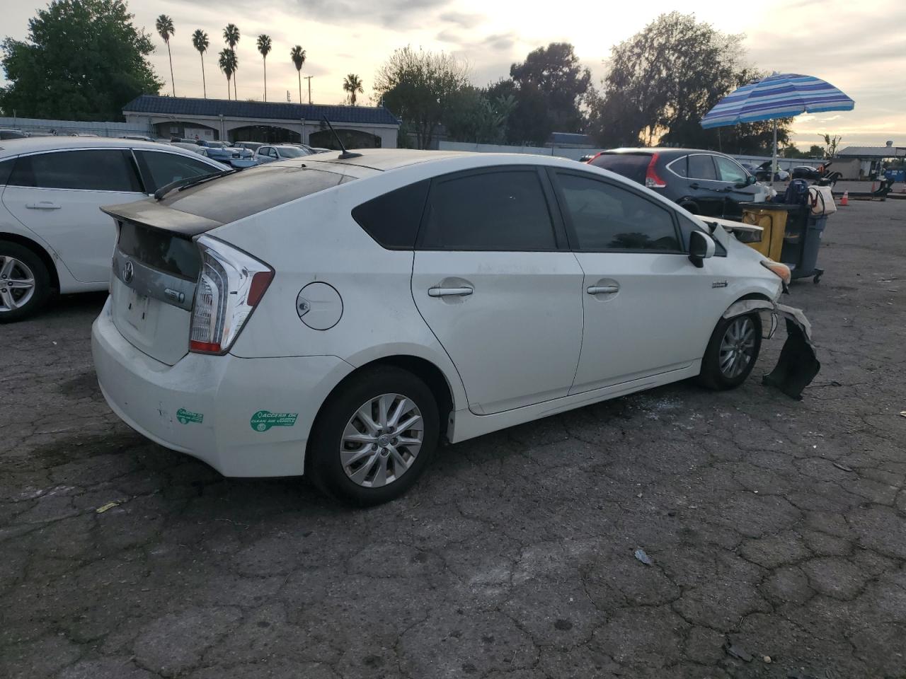 Lot #3028291808 2015 TOYOTA PRIUS PLUG