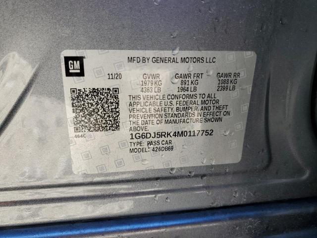 2021 CADILLAC CT4 LUXURY - 1G6DJ5RK4M0117752