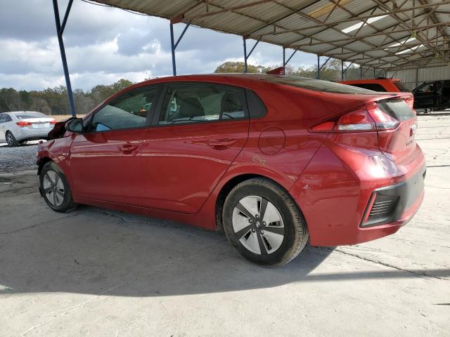 HYUNDAI IONIQ BLUE 2020 red  hybrid engine KMHC65LC4LU228607 photo #3