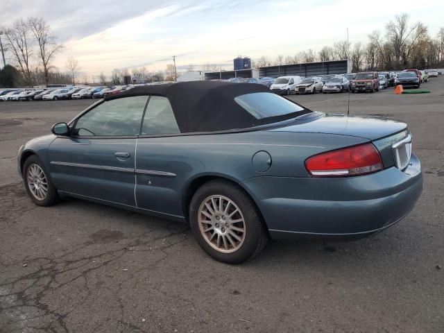 CHRYSLER SEBRING TO 2006 blue converti gas 1C3EL55R56N136528 photo #3