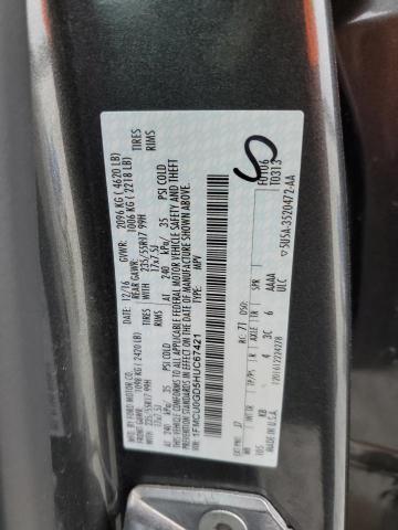 2017 FORD ESCAPE SE - 1FMCU0GD5HUC67421
